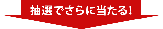 抽選でさらに当たる！