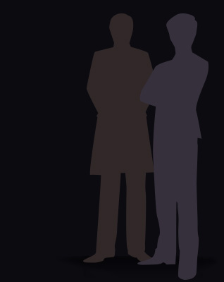 謎の男たち